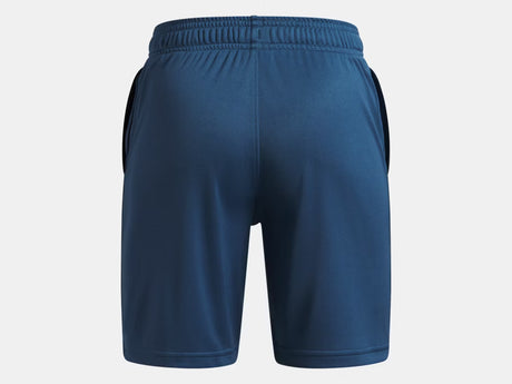 Under Armour Youth Boys Tech Logo Athletic Shorts - Wham Blue