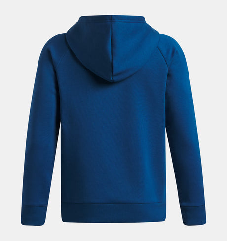 Under Armour Youth Boys Rival Fleece Big Logo Hoodie - Varsity Blue