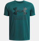 Under Armour Youth Boys Tech Hybrid Short Sleeve T-Shirt - Rack Green