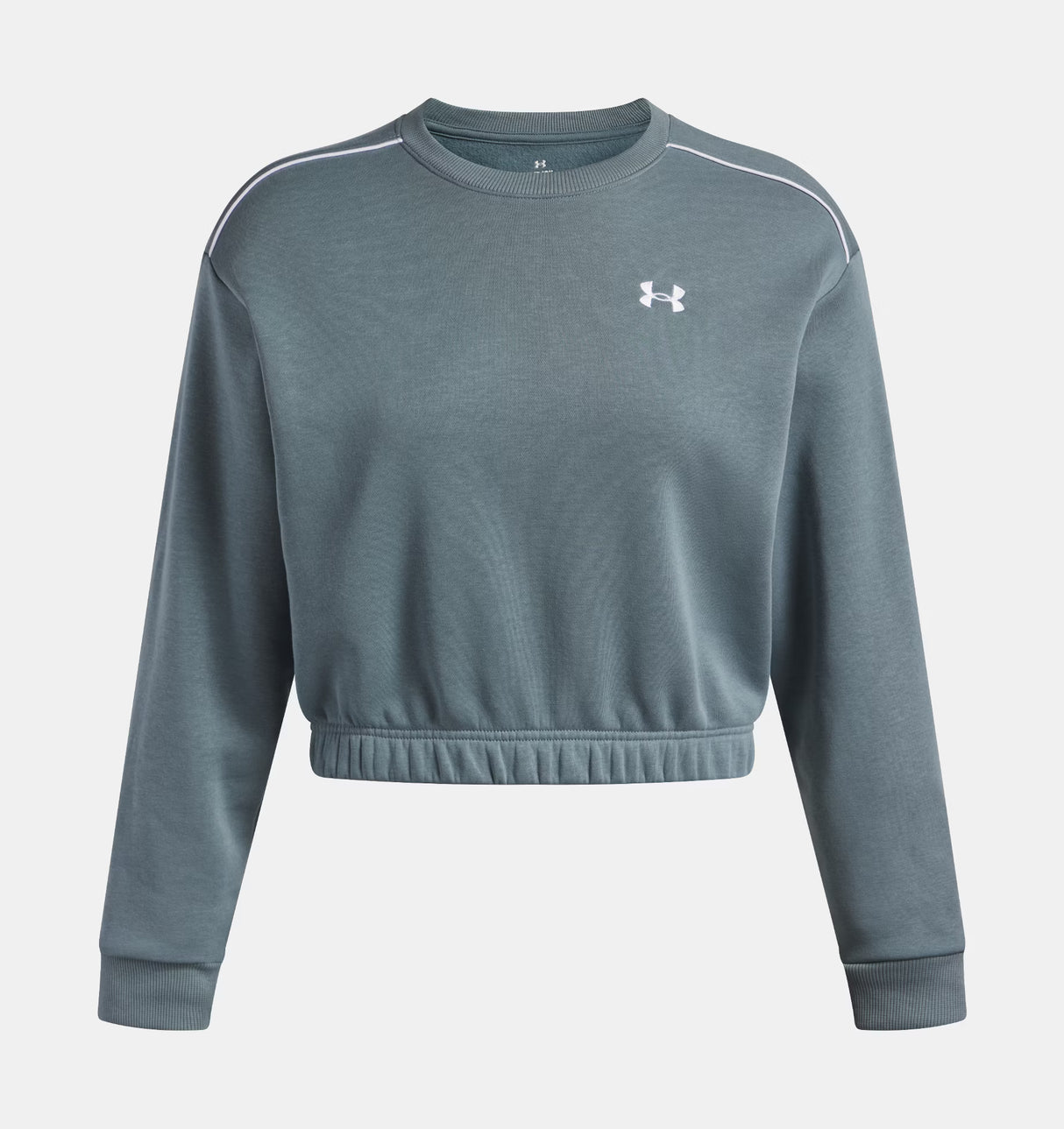 Under Armour Women's Rival Fleece Piped Crew