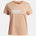 Under Armour Youth Girls Tech Twist Logo Short Sleeve T-Shirt - Orange Bloc