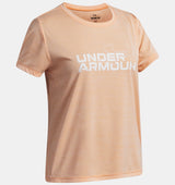 Under Armour Youth Girls Tech Twist Logo Short Sleeve T-Shirt