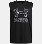 Under Armour Youth Boys Tech Hybrid Print Tank Top