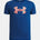 Under Armour Youth Boys Pixel Logo Short Sleeve T-Shirt - Varsity Blue