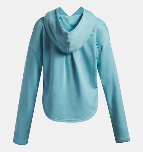 Under Armour Youth Girls Rival Hoodie - Blue Haze