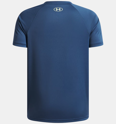 Under Armour Youth Boys Tech Graphic Short Sleeve T-Shirt - Wham Blue