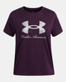 Under Armour Youth Girls Tech Shimmer Graphic SS T-Shirt