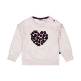 Dirkje Baby Girls Heart Sweater