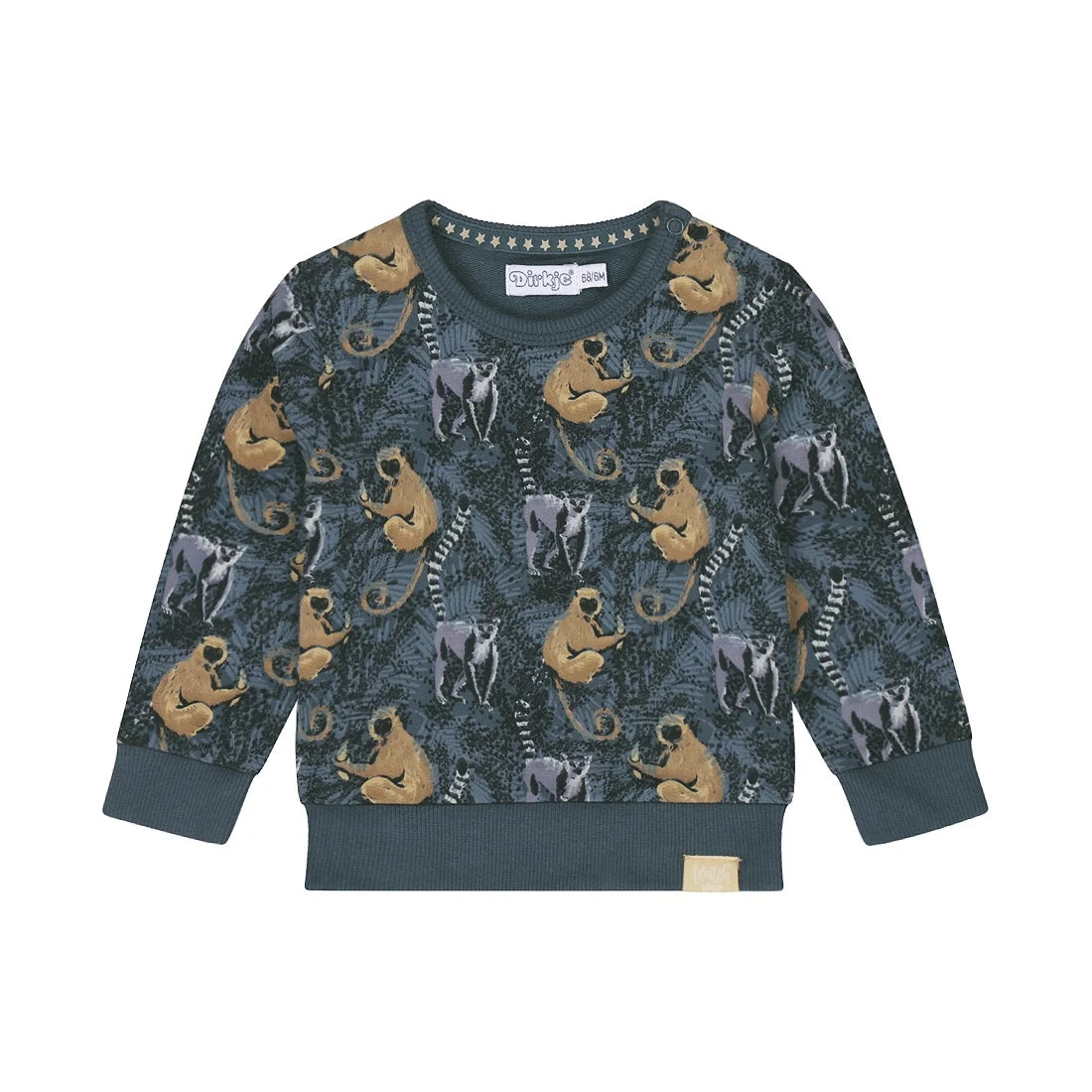 Dirkje Baby Boys Crew Neck Sweater