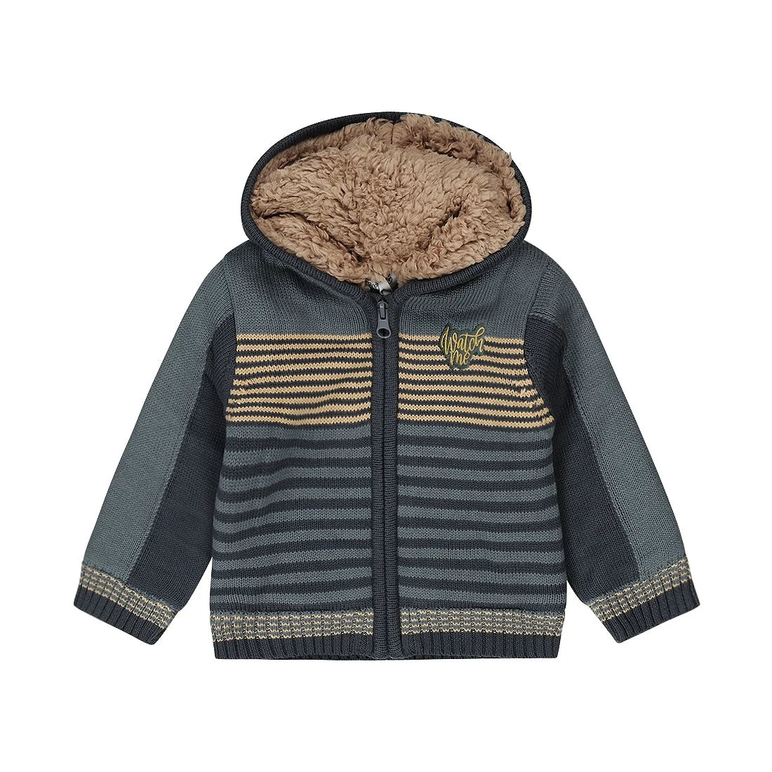 Dirkje Baby Boys Zip-Up Hooded Cardigan