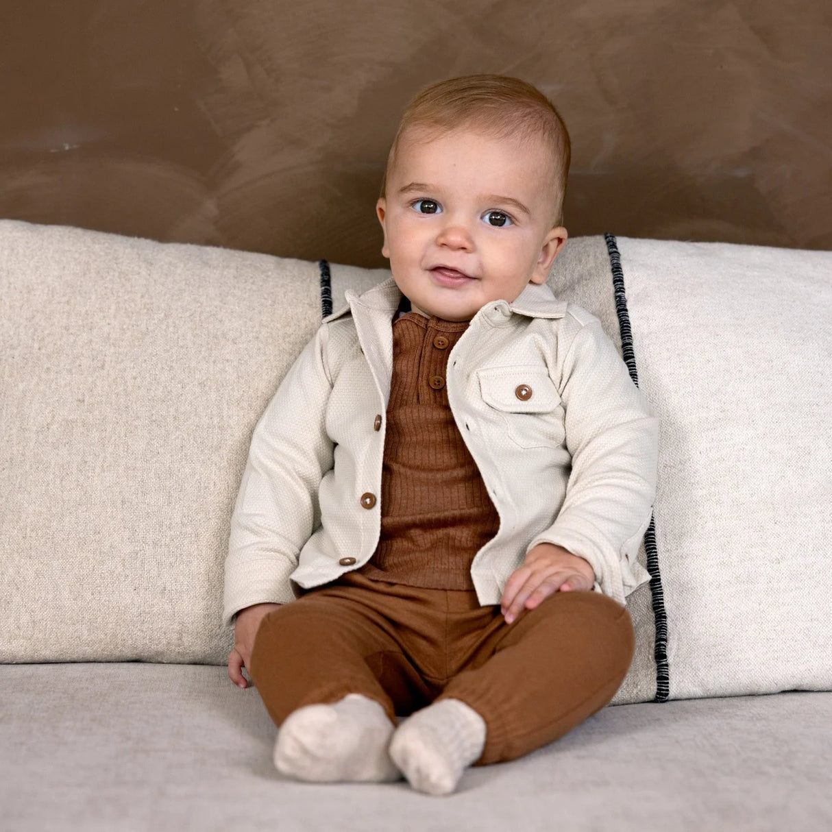 Dirkje Baby Boys Button-Up Shirt