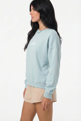 O'Neill Women's Solid Butter Crew Fleece Sweater