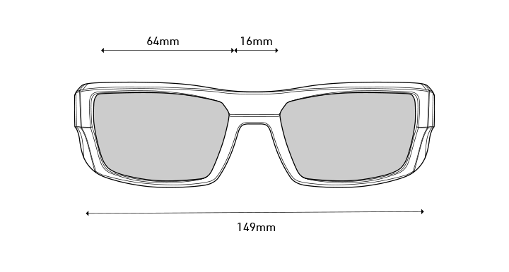 Spy Dirk Black Happy Bronze Polarized Mirror Sunglasses