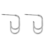 Hackney Nine St. Simon Silver Earrings