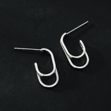 Hackney Nine St. Simon Silver Earrings