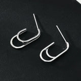 Hackney Nine St. Simon Silver Earrings