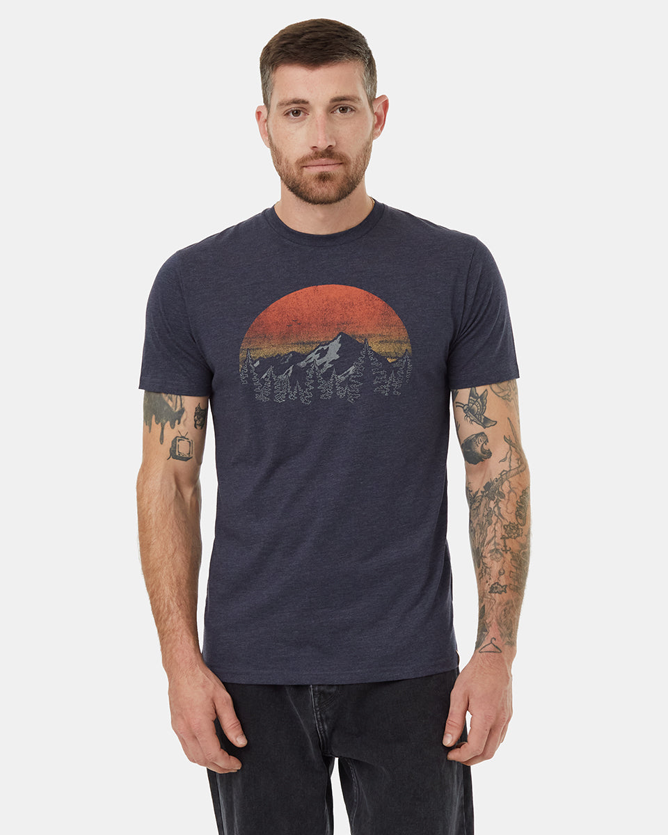 tentree Men's Vintage Sunset T-Shirt