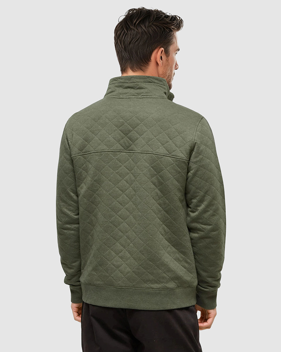 tentree Men's Begble Full Zip Sweater
