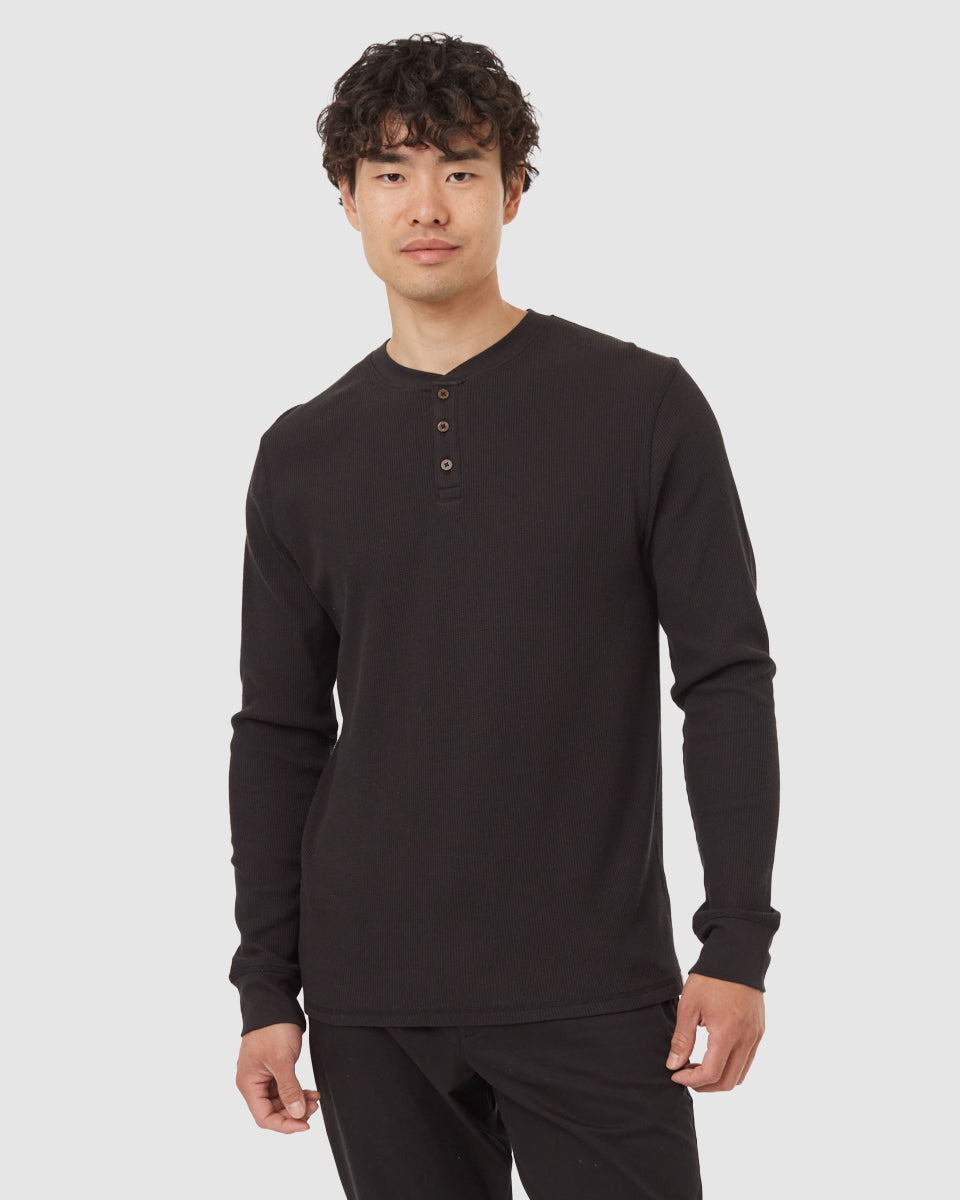 tentree Men's Freemont Long Sleeve Henley
