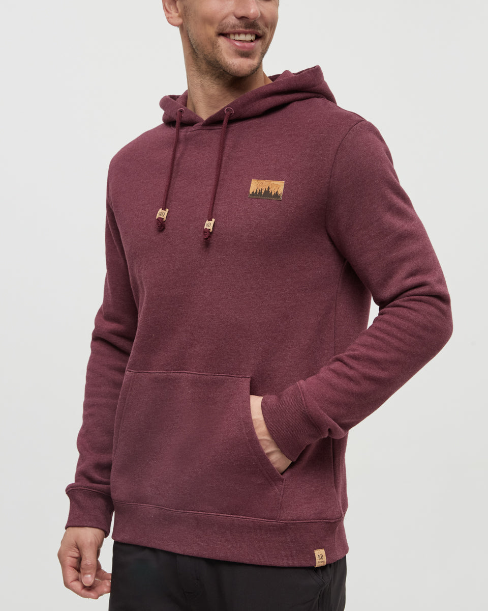 tentree Men's Juniper Cork Patch Hoodie