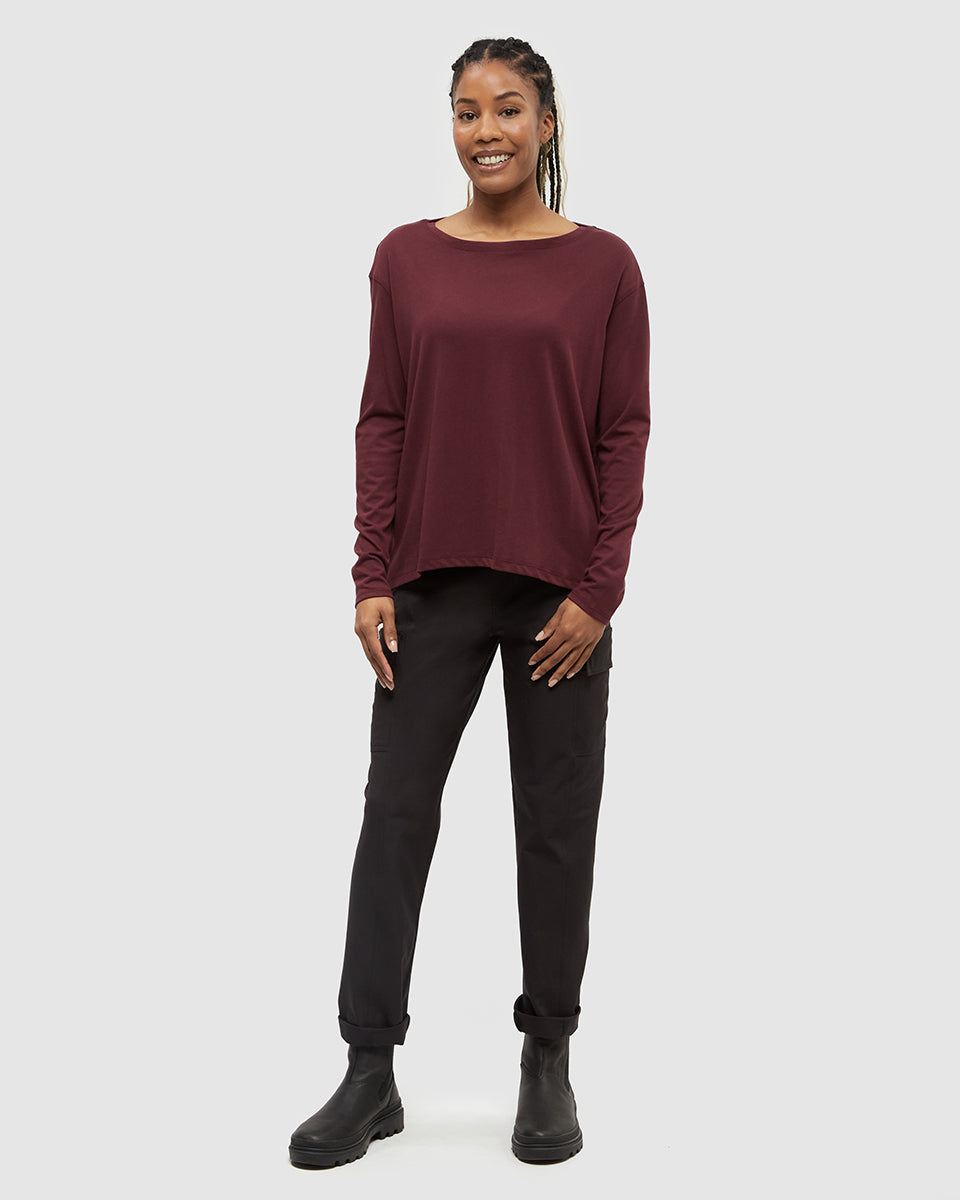 tentree Women's Plateau Long Sleeve T-Shirt