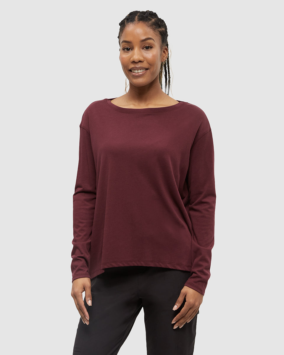 tentree Women's Plateau Long Sleeve T-Shirt