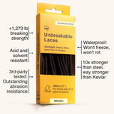Adventure Andy Unbreakable Boot Laces