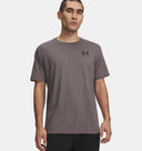Under Armour Men's Left Chest SS Workout T-Shirt - Charcoal
