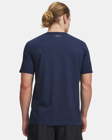 Under Armour Men's Left Chest SS Workout T-Shirt - Academy
