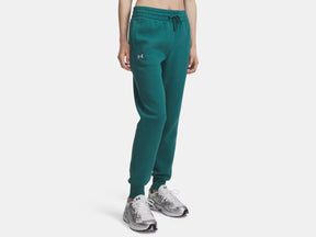 Under Armour Women's Rival Fleece Joggers - Rack Green
