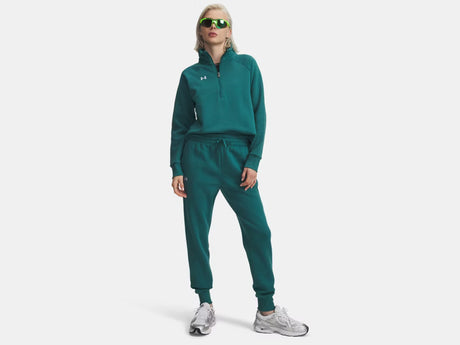 Under Armour Women's Rival Fleece Joggers - Rack Green