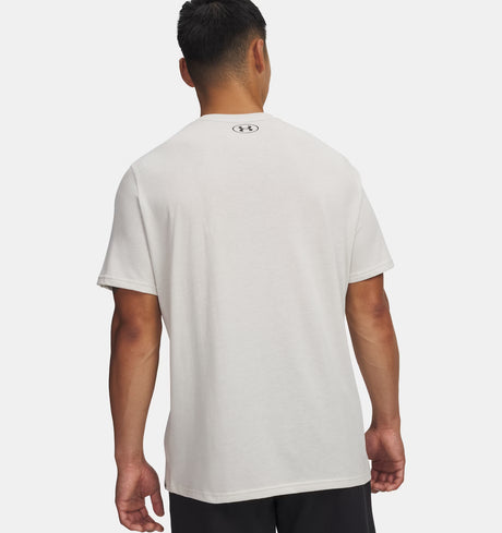 Under Armour Men's Project Rock Payoff Graphic SS T-Shirt - Summit White