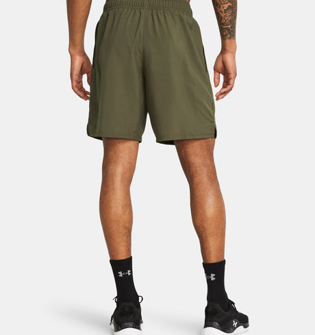 Under Armour Men's Tech Woven Wordmark 8.25in Shorts - Black