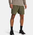 Under Armour Men's Tech Woven Wordmark 8.25in Shorts - Marine Green