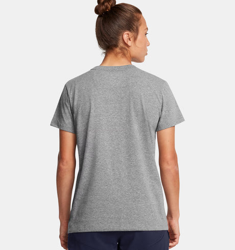 Under Armour Women's Rival Core Short Sleeve T-Shirt - Castlerock