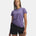 Under Armour Women's Rival Core Short Sleeve T-Shirt - Purple Luxe
