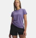 Under Armour Women's Rival Core Short Sleeve T-Shirt - Purple Luxe