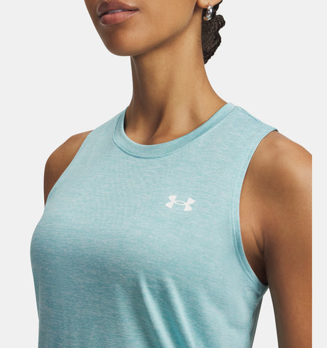 Under Armour Women's Tech Twist Women's Tank Top - Blue Haze