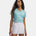 Under Armour Women's Tech Twist V-Neck Short Sleeve T-Shirt - Blue Haze