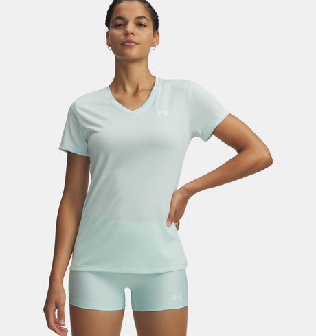 Under Armour Women's Tech Twist V-Neck Short Sleeve T-Shirt