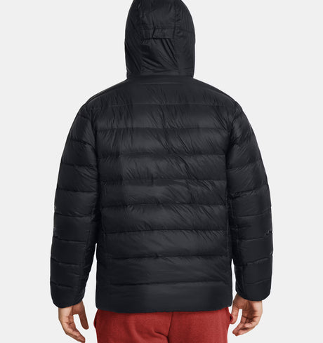 Under Armour Men's Legend Down Hooded Jacket - Black
