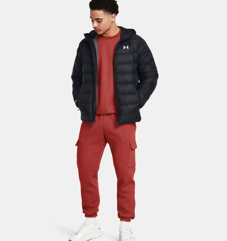 Under Armour Men's Legend Down Hooded Jacket - Black
