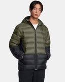 Under Armour Men's Legend Down Hooded Jacket - Marine Green