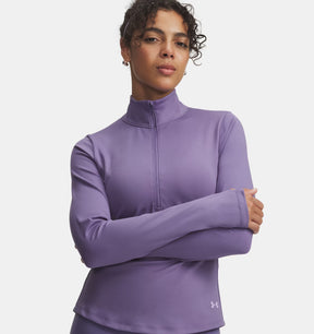 Under Armour Women's Motion 1/2 Zip Sweater - Purple Luxe