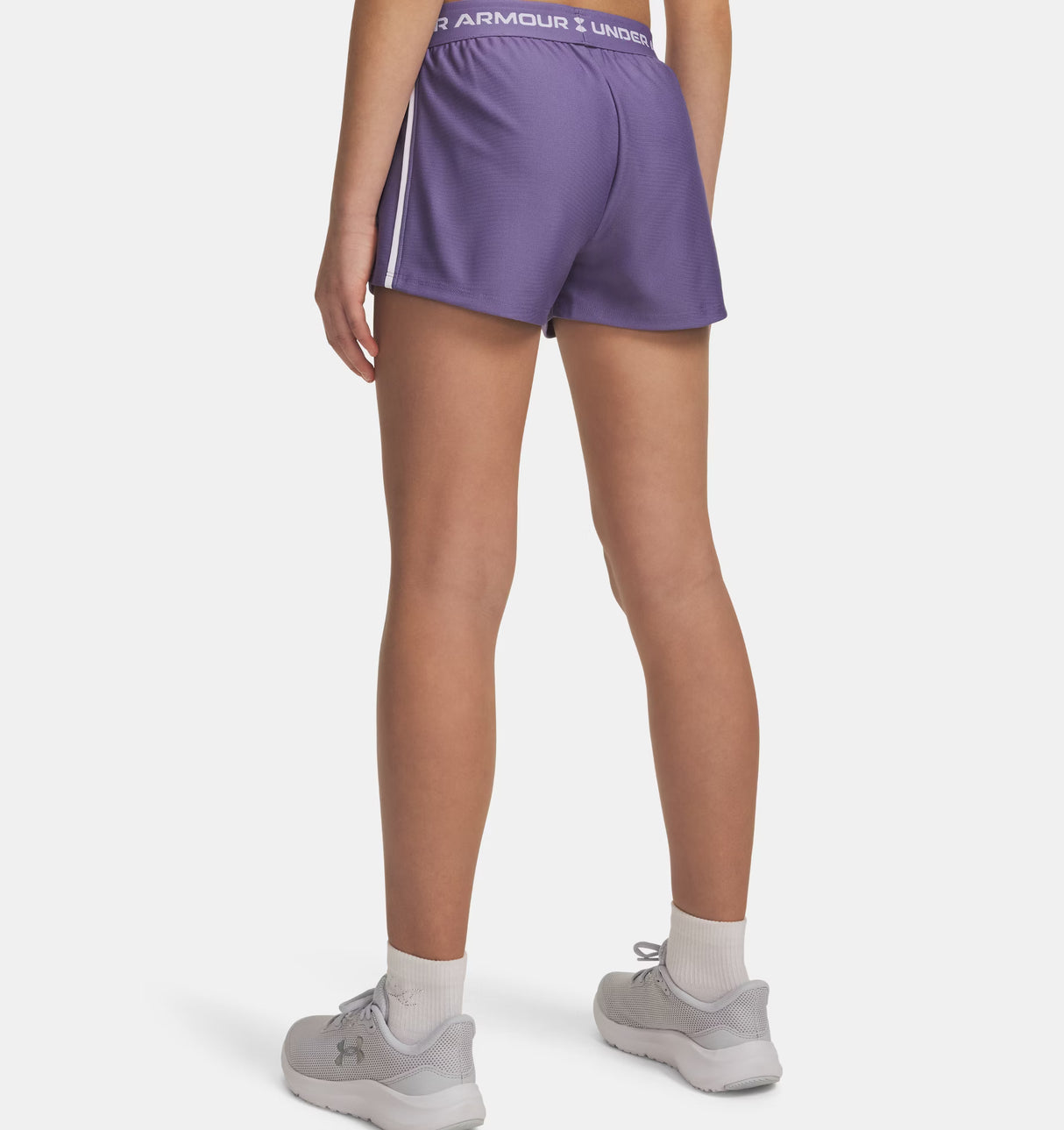 Under Armour Youth Girls Tech Play Up Shorts