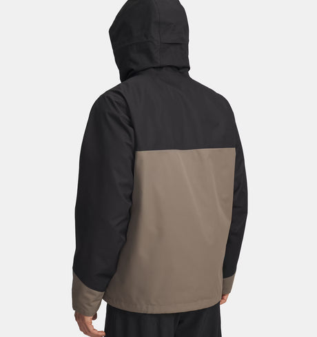 Under Armour Men's Porter Colourblock 3-in-1 Jacket - Taupe Dusk