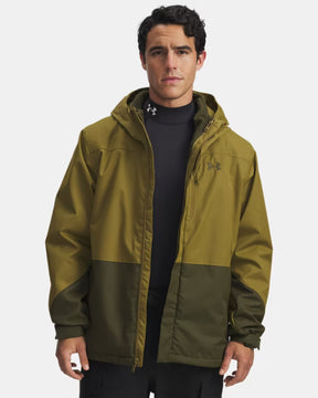 Under Armour Men's Porter Colourblock 3-in-1 Jacket - Canteen/Expedition