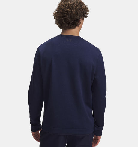 Under Armour Men's SweaterFleece Crew Sweater - Midnight