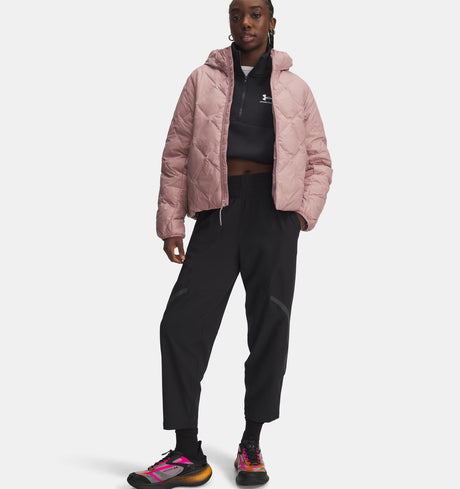 Under Armour Women's Legend Down Jacket - Tourmaline Pink