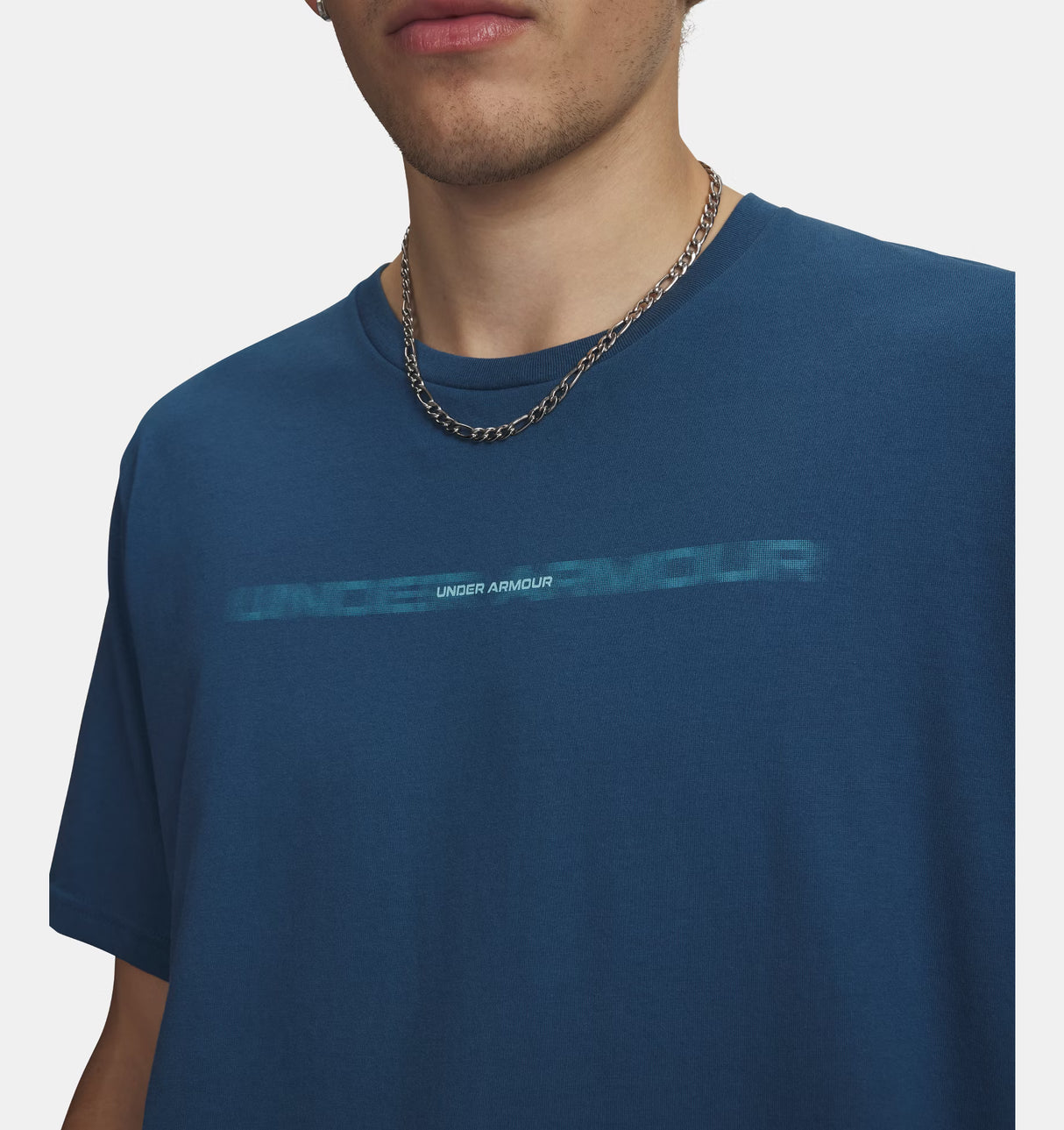 Under Armour Men's Blur Wordmark Short Sleeve T-Shirt - A&M Clothing & Shoes
